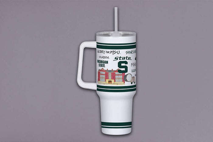 MSU 40oz Tumbler with Handle