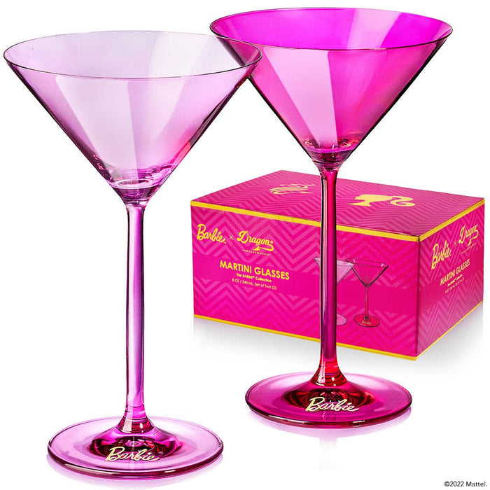 Barbie Martini Glasses