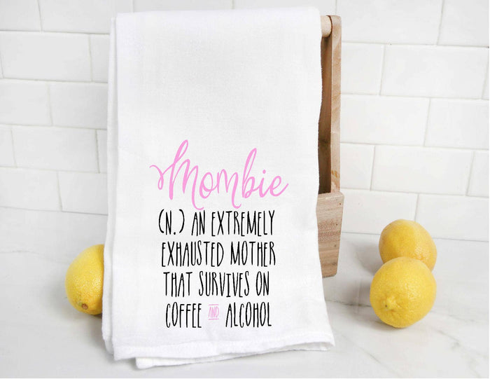 Mombie Tea Towel