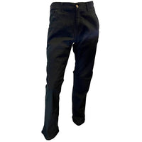 OR® Leonardo Black Men's Stretch Cotton Twill Loose-Fit Pant