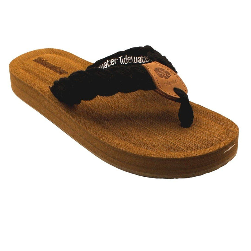 Black Flip Flops