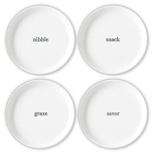 Appetizer Plates - Set of 4