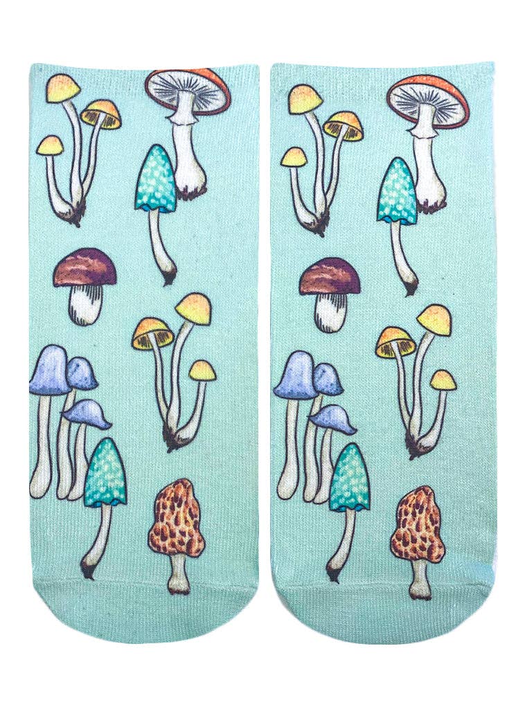 Rare Mushroom Ankle Socks