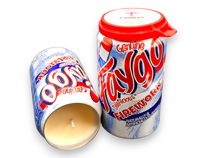 Faygo Fireworks 12 oz Candle