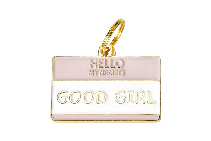 Good Girl Pet ID Tag