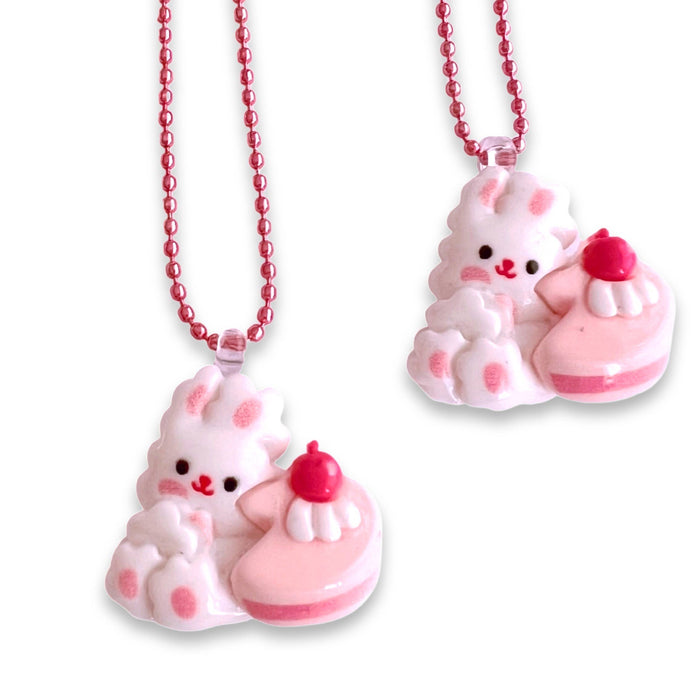 Pop Cutie Cherry Cake Bunny Strawberry Kids Necklace