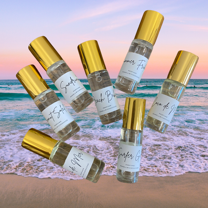 Beach Babe Tropical Perfume for Ocean Lovers | Sea Salt Beach Vacation